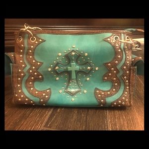 EUC western style purse